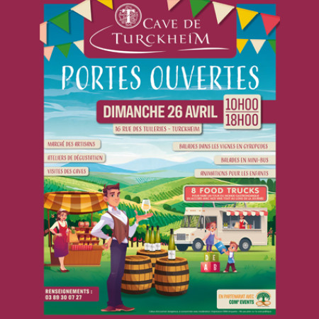 Portes Ouvertes dimanche 26 avril 2026 de 10H à 18H