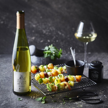 Duo de brochettes apéritives