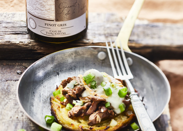 Galette de pommes de terre aux champignons et Époisses : quel vin servir ?